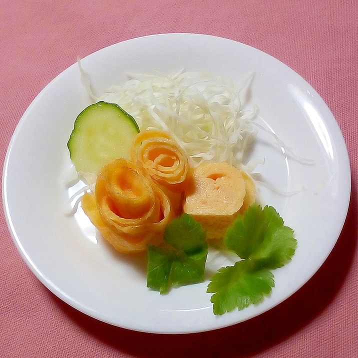 薄焼き卵で薔薇 お花 レシピ 作り方 By パンペルデュ 楽天レシピ 薄焼き卵で薔薇 お花 レシピ 作り方 By パンペルデュ 楽天レシピ